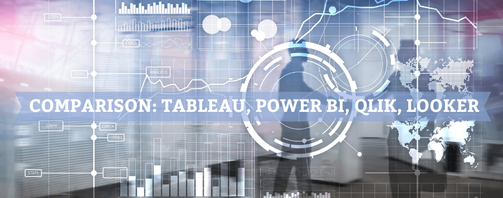 Comparison: Tableau, Power BI, Qlik and Looker